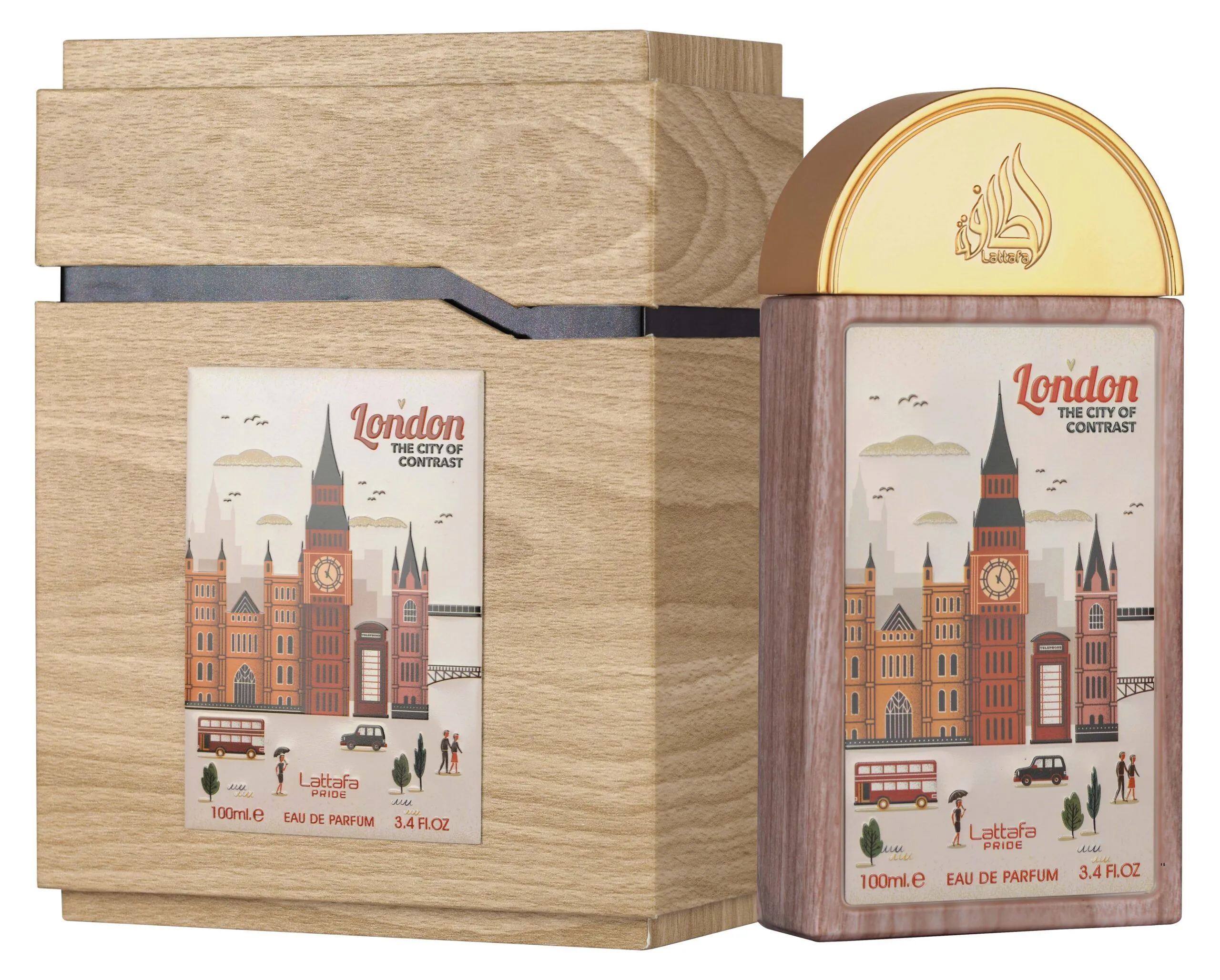 Lattafa London The City of Contrast 100ml EDP